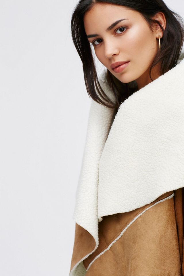 Brown Sugar Vegan Suede Vest #5