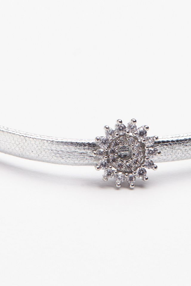 Alice Leather Charm Choker #3