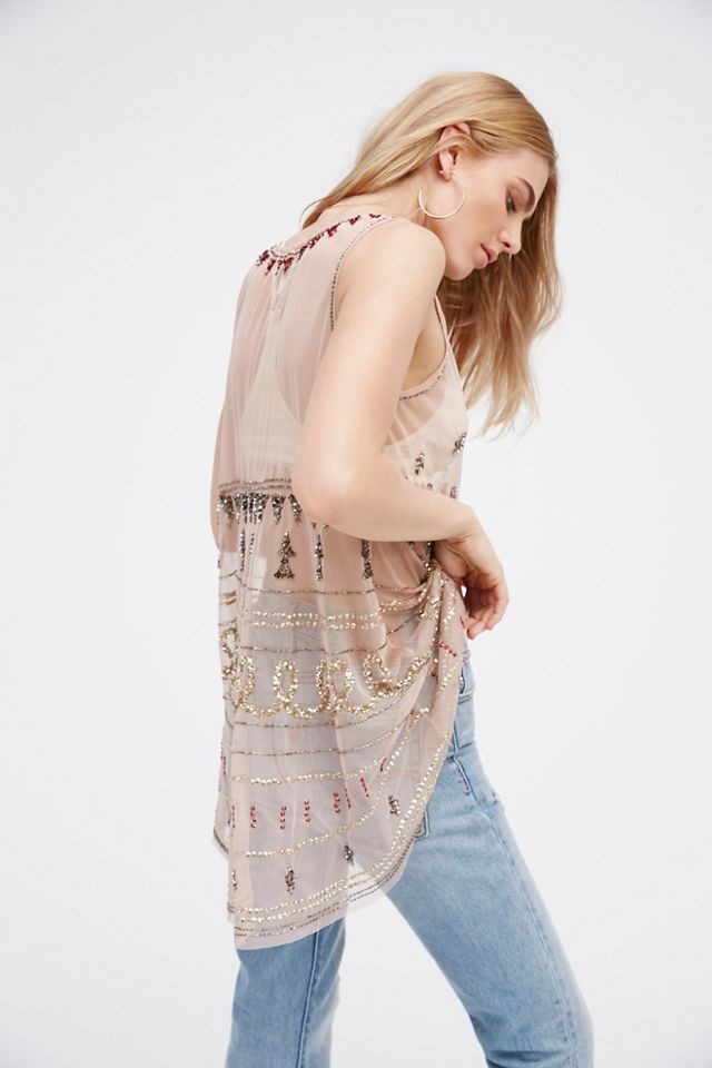 Embellished Shirt Tail Slip #2