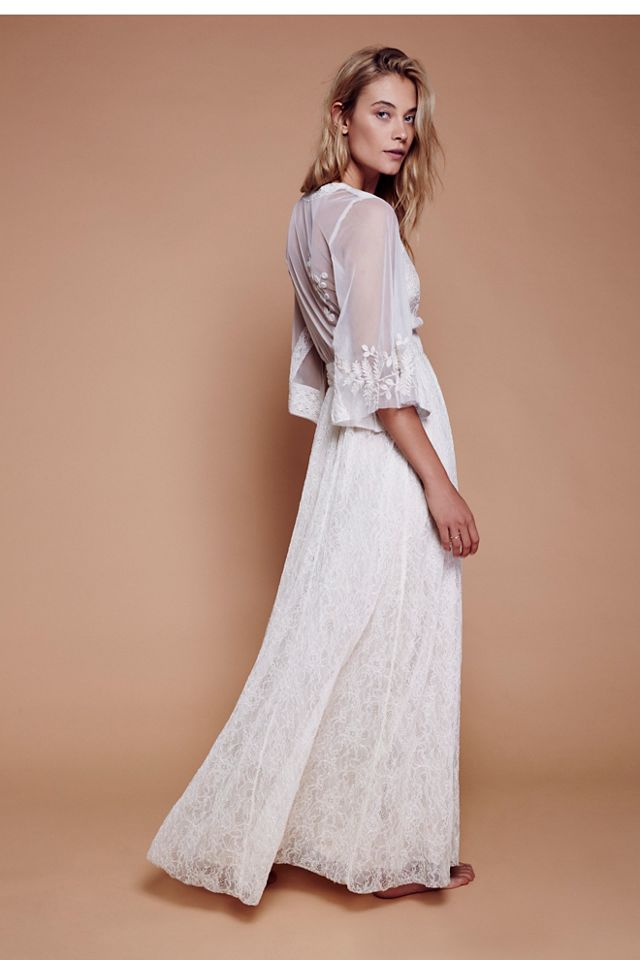 Eclair Lace Maxi Dress #1