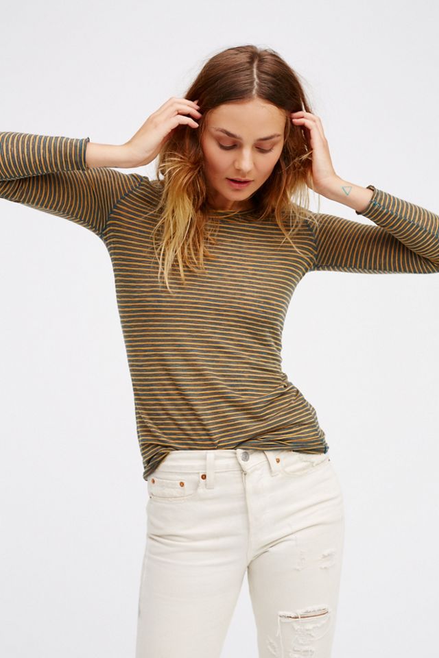 Portabella Stripe Layering Top #2