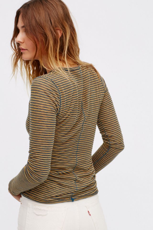 Portabella Stripe Layering Top #3