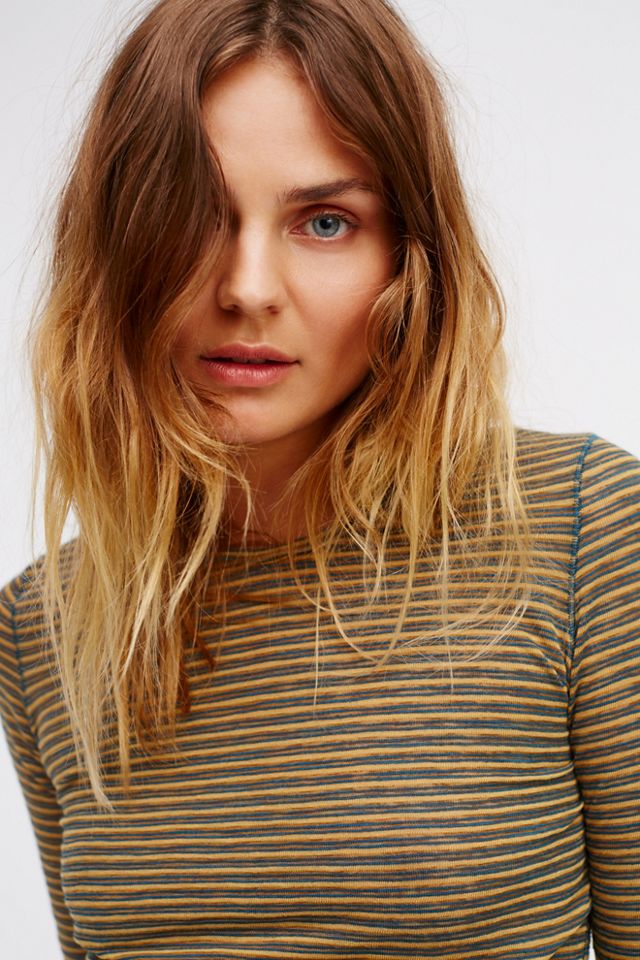 Portabella Stripe Layering Top #5