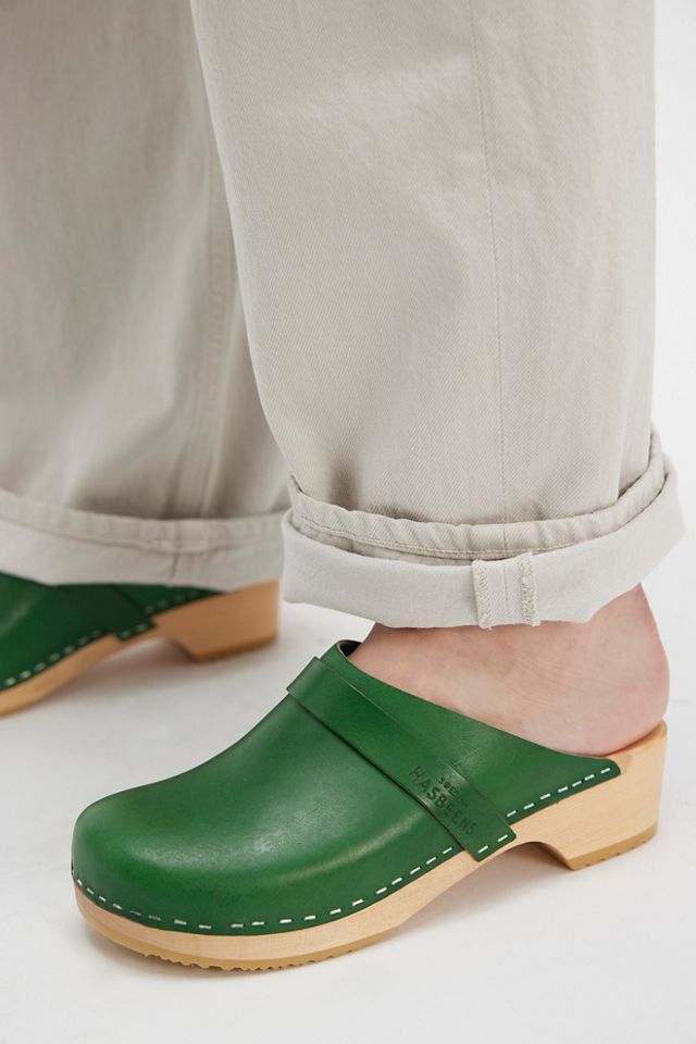 Swedish Hasbeens Husband Clogs Free People UK