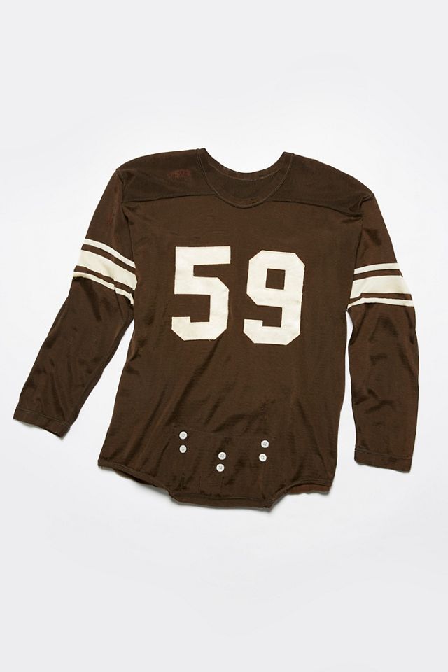 Vintage long 2025 sleeve football jersey