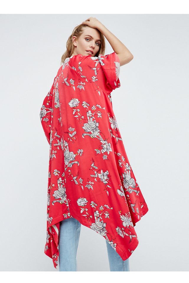 Floral Handkerchief Kimono #1
