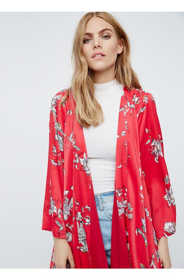 Floral Handkerchief Kimono #2