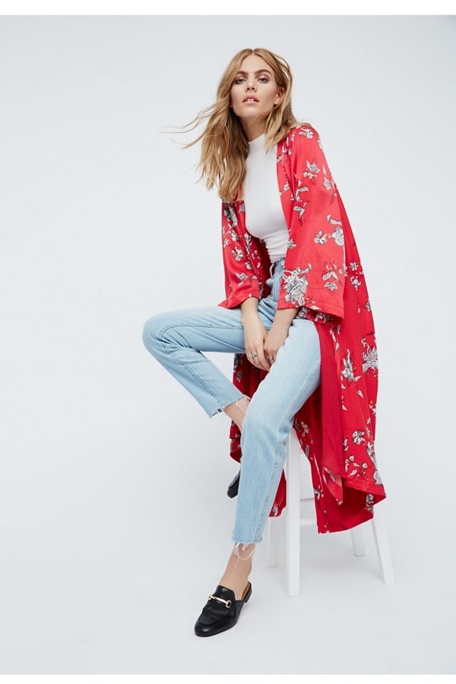 Floral Handkerchief Kimono #4