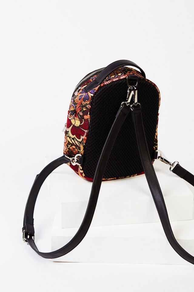 brocade floral mini backpack Brocade Floral Mini Backpack