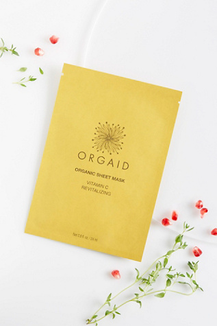 ORGAID Vitamin C Revitalizing Organic Mask at Free People