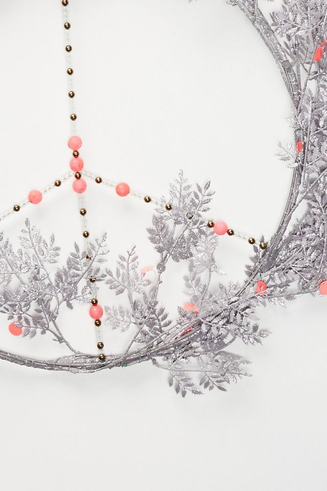 Metal Peace Wreath #2