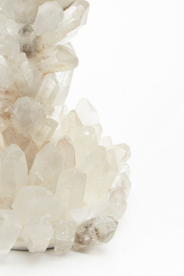 Quartz Crystal Candle Stick Holder #2