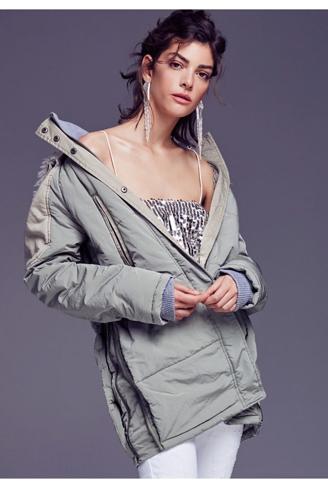 Zip Puffer Coat #6