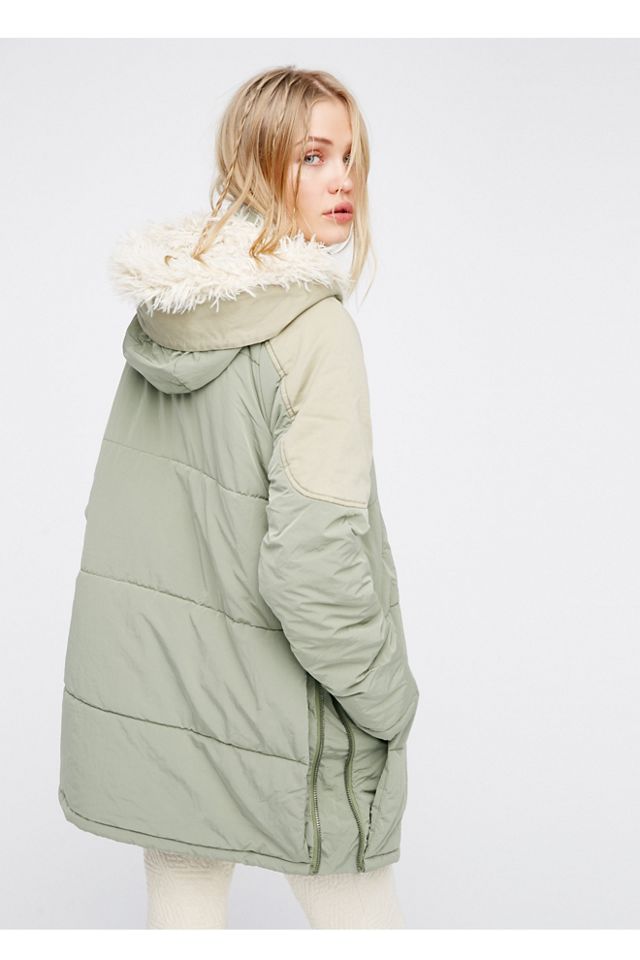 Zip Puffer Coat #1
