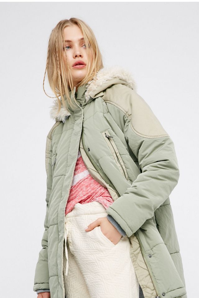 Zip Puffer Coat #2