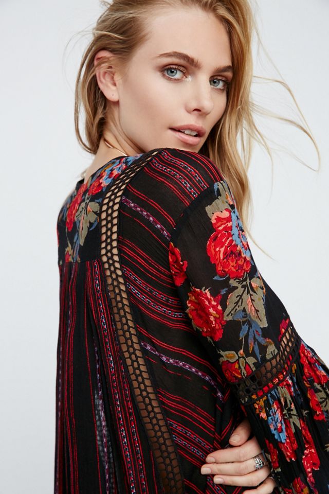 Just The Two Of Us Mixed Printed Tunic #3