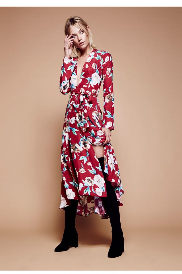 Nico Printed Maxi Gown | Free People UK