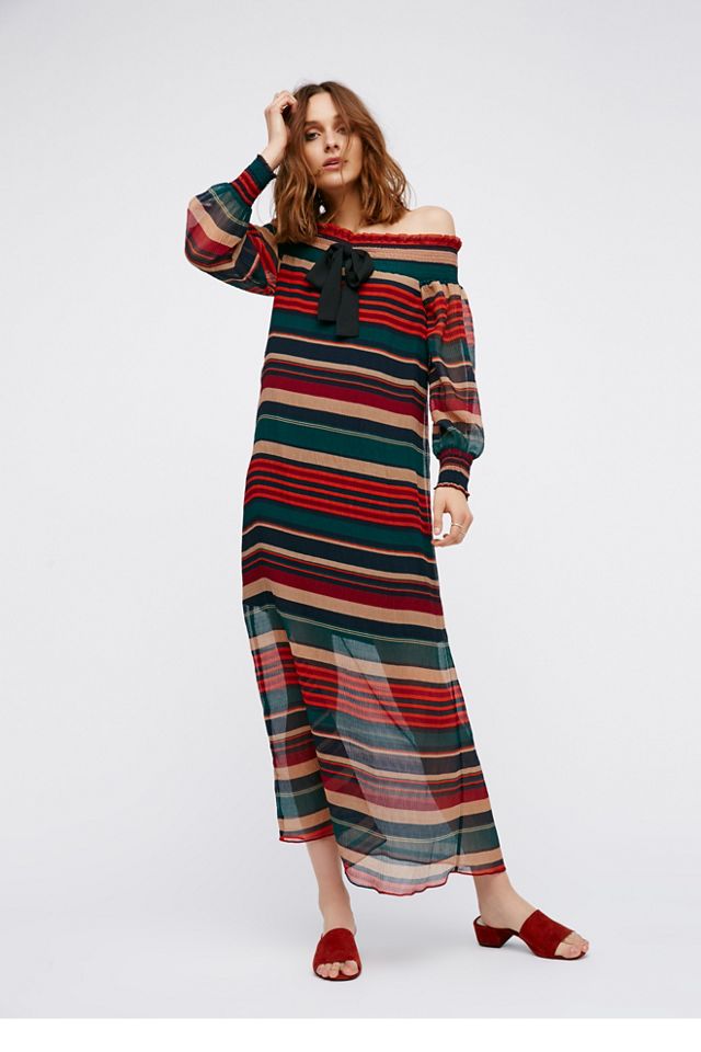 Between The Lines Maxi Dress