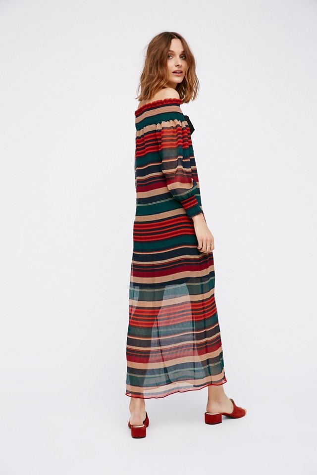 Between The Lines Maxi Dress #1