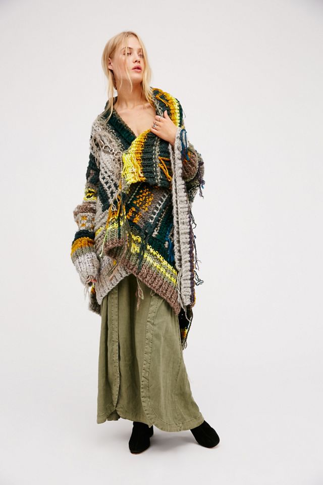 Three Lakes Wrap Poncho #1