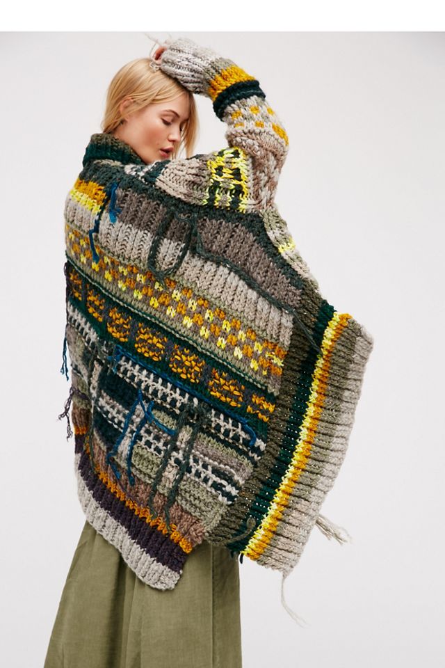 Three Lakes Wrap Poncho #2