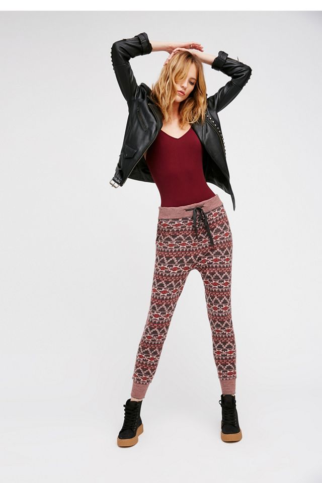 Mix It Up Sweater Jogger