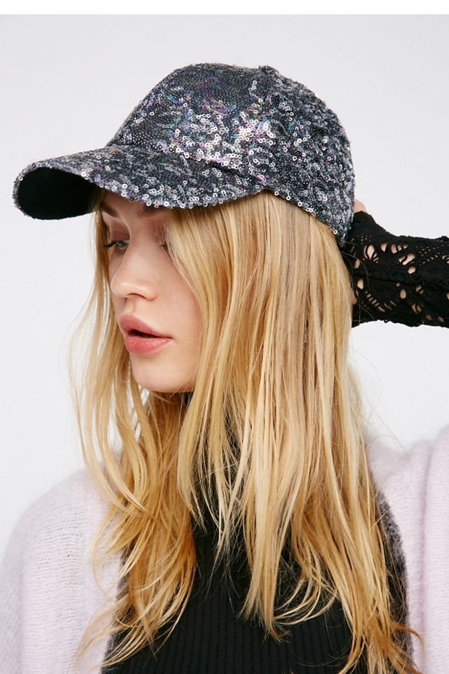 Shine On Sequin Baseball Hat