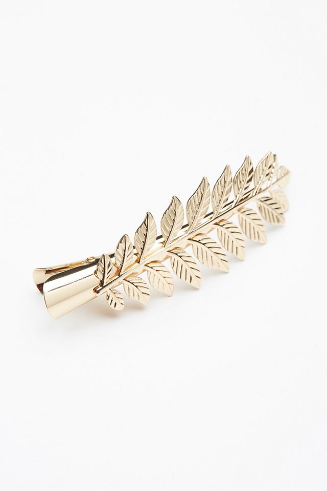 Leaf Alligator Clip #1