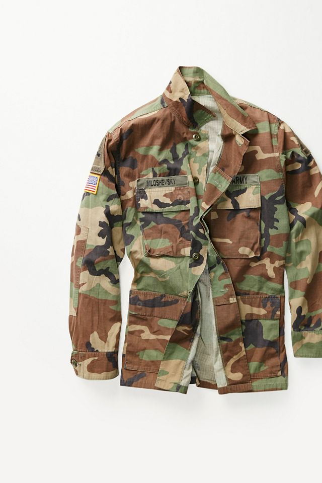 Vintage 1990s Army Jacket | Free People