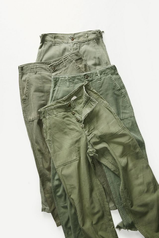 Vintage 1960s Military Pants | Free People