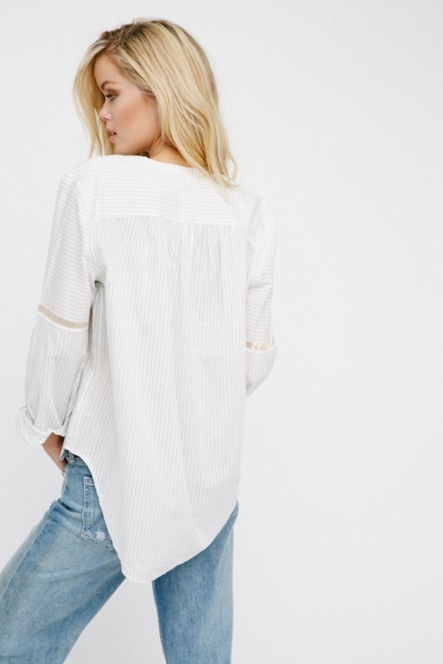 Shimmers and Stripes Buttondown #3