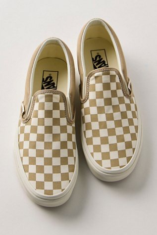 Vans Classic Checkered Slip-Ons