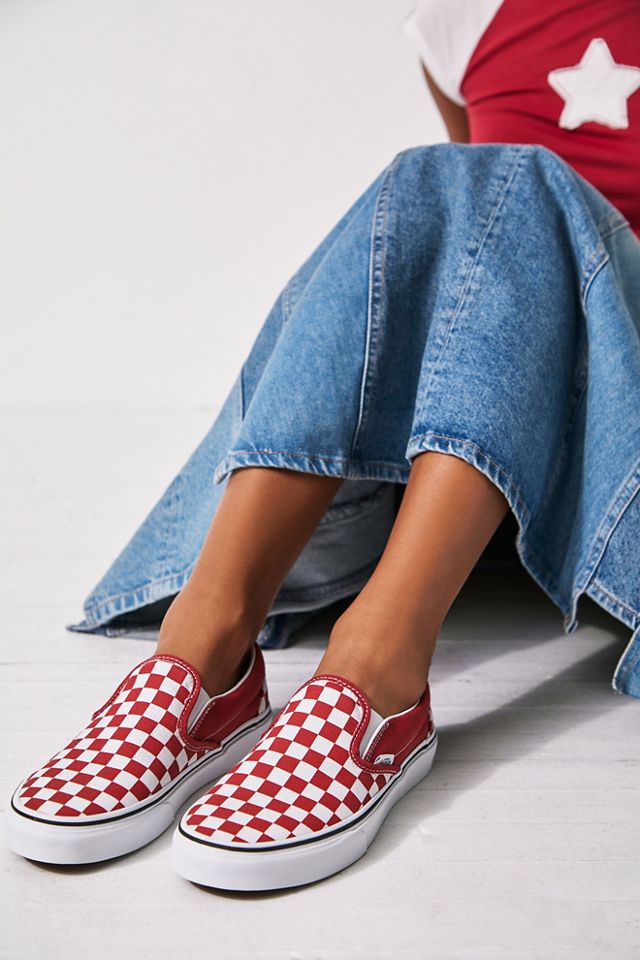 mesh grind herhaling Classic Checkered Slip-On | Free People