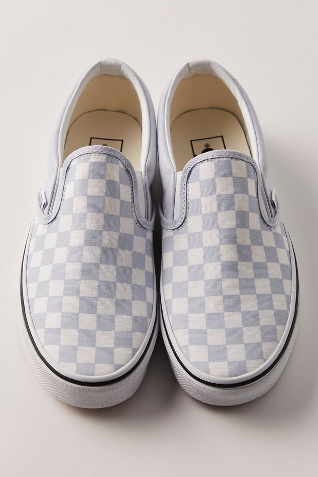 Checkered fashion vans size 5