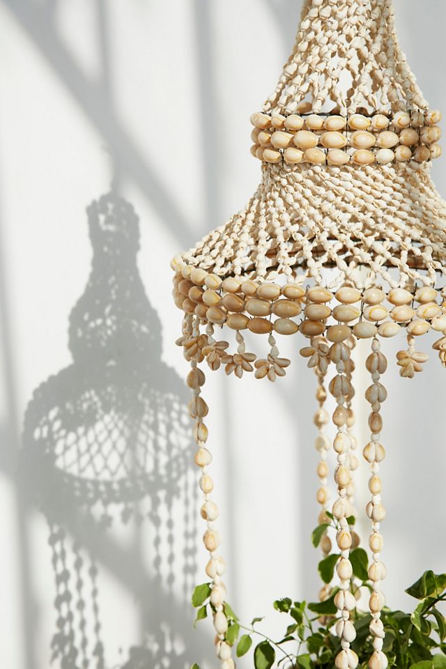 Vintage 1970s Shell Plant Hanger #2