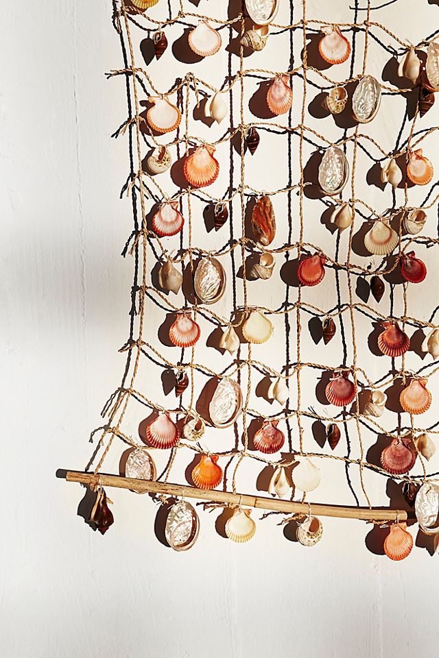 Vintage 1970s Shell Wall Décor #2