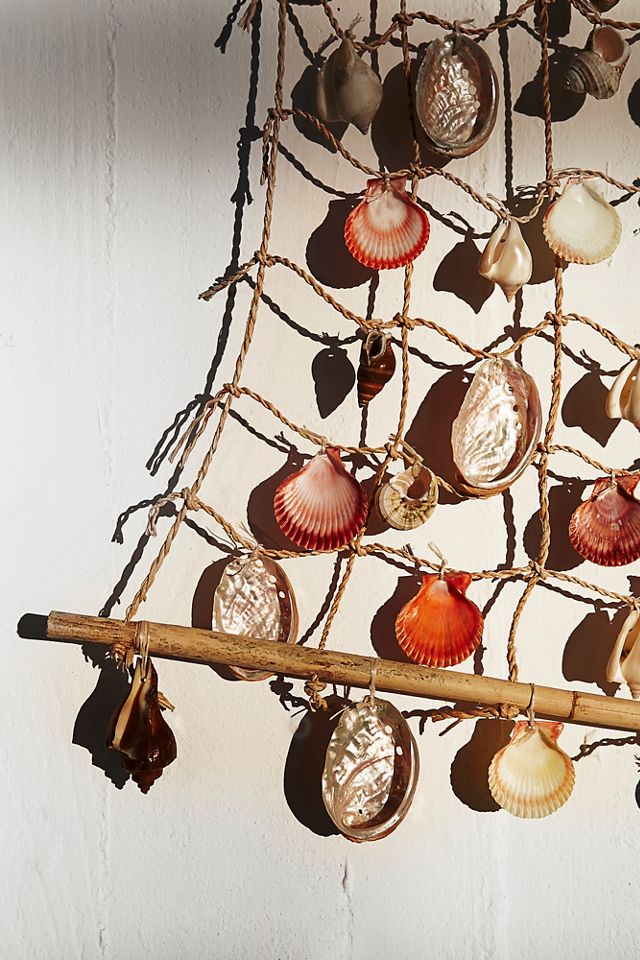 Vintage 1970s Shell Wall Décor #3