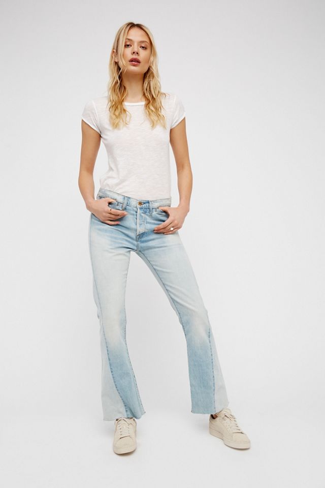 NSF Aero Side Seam Twist Jeans | Free People