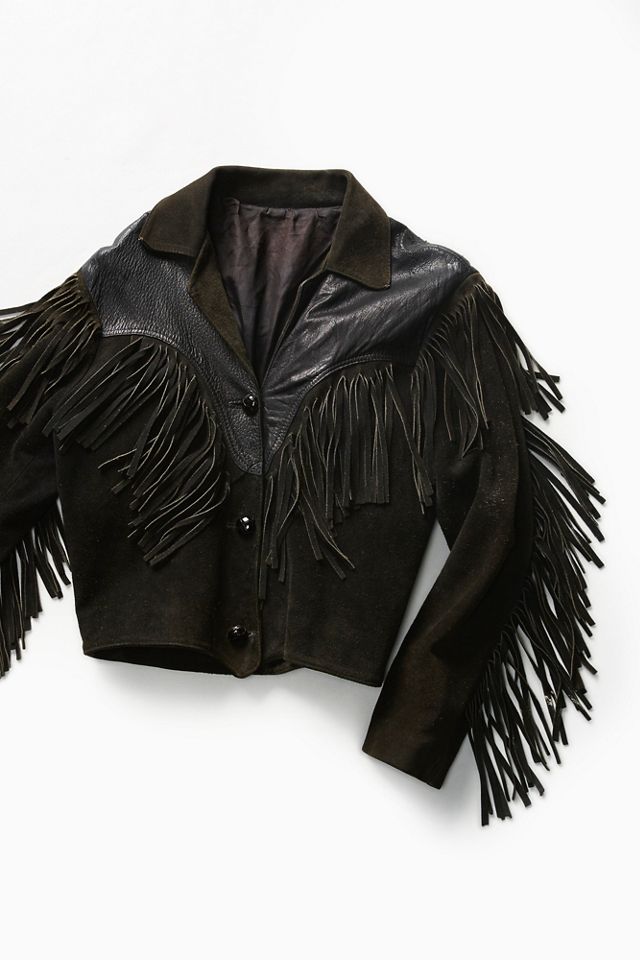 Free People Phoenix Fringe outlet Jacket