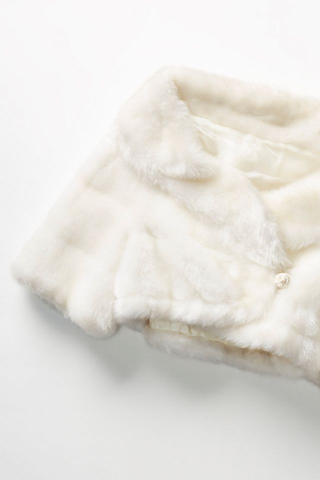 Vintage 1950s Faux Fur Bolero #2
