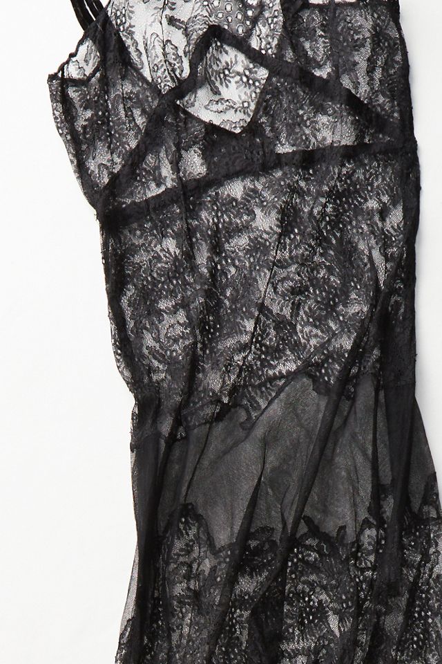 silk maxi slip dress Black Open Back Maxi Slip Dress