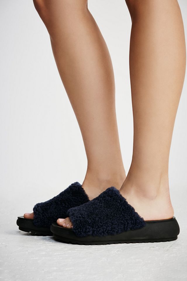 Rockwood Fur Slide Sandal #1