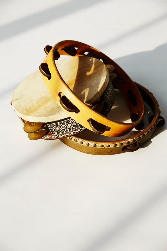 Vintage Tambourine Set Free People