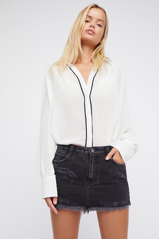 Cute To Boot Mini Skirt