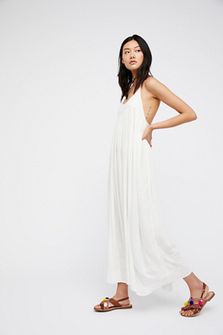 Embroidered Elaine Maxi Slip | Free People