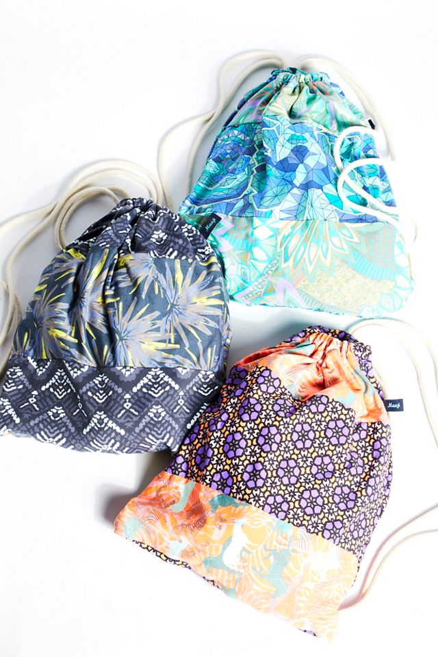 Printed Sport Drawstring Backpack