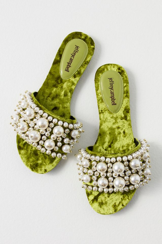 Pixie Pearl Slide Sandals Free People