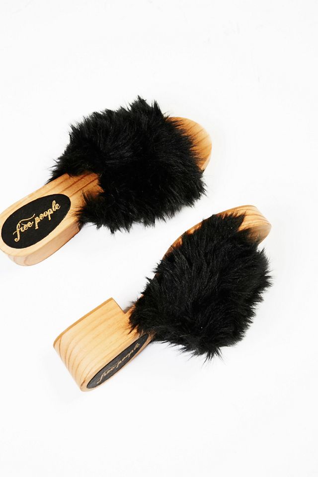 Faux Fur Sonnet Clog