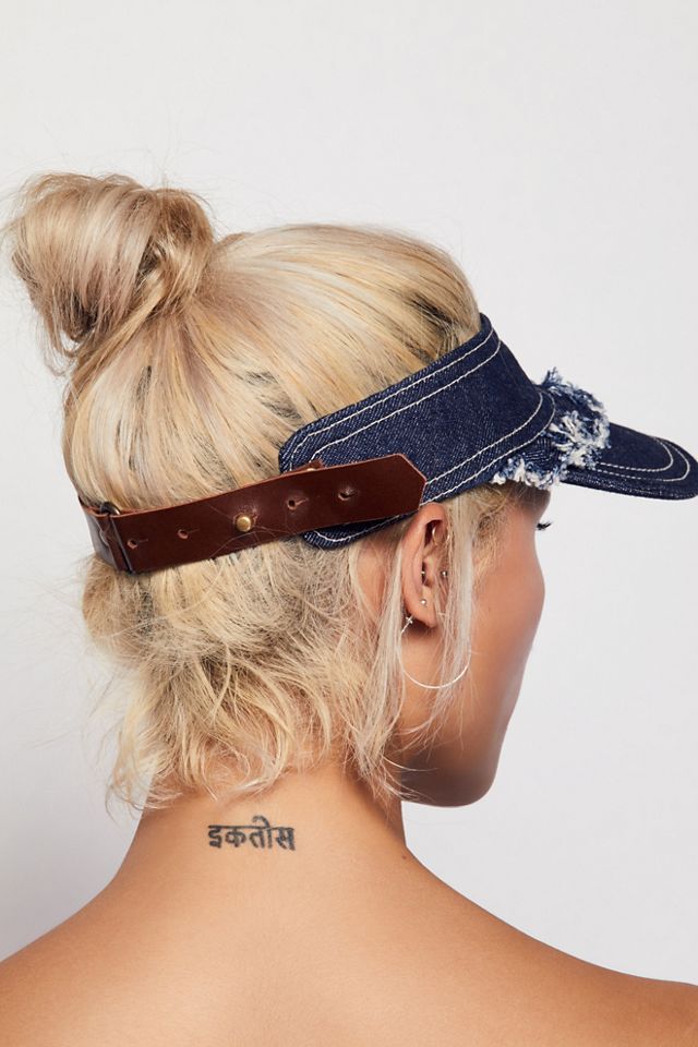Blue Jean Baby Visor #3
