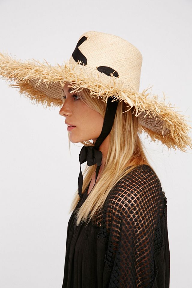 Cross My Heart Straw Hat #1